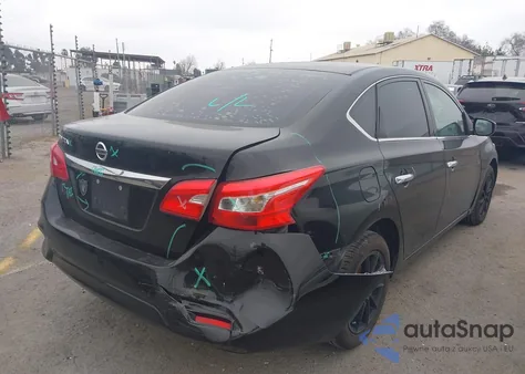 2018 Nissan Sentra S из США, поврежденный, VIN 3N1AB7AP0JY252487